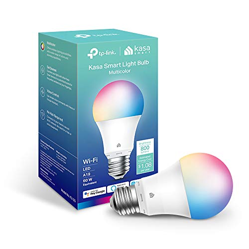 TP-Link Kasa Smart WiFi Light Bulb Multicolor (model KL125)