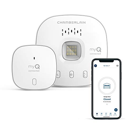 Best smart garage door controller -- Chamberlain myQ Smart Garage Hub (model MYQ-G0401)