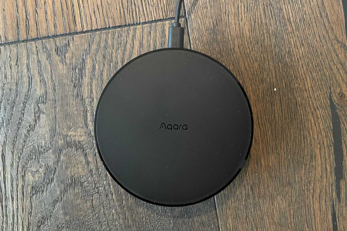 Aqara Hub M2 top-down view