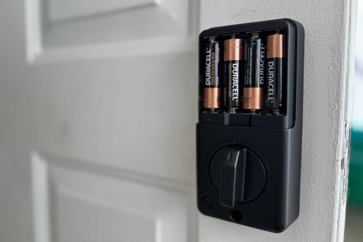 Proscenic Smart Lock L60 battery compartment