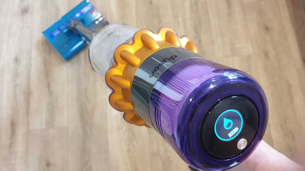 Dyson V15s Detect Submarine in use