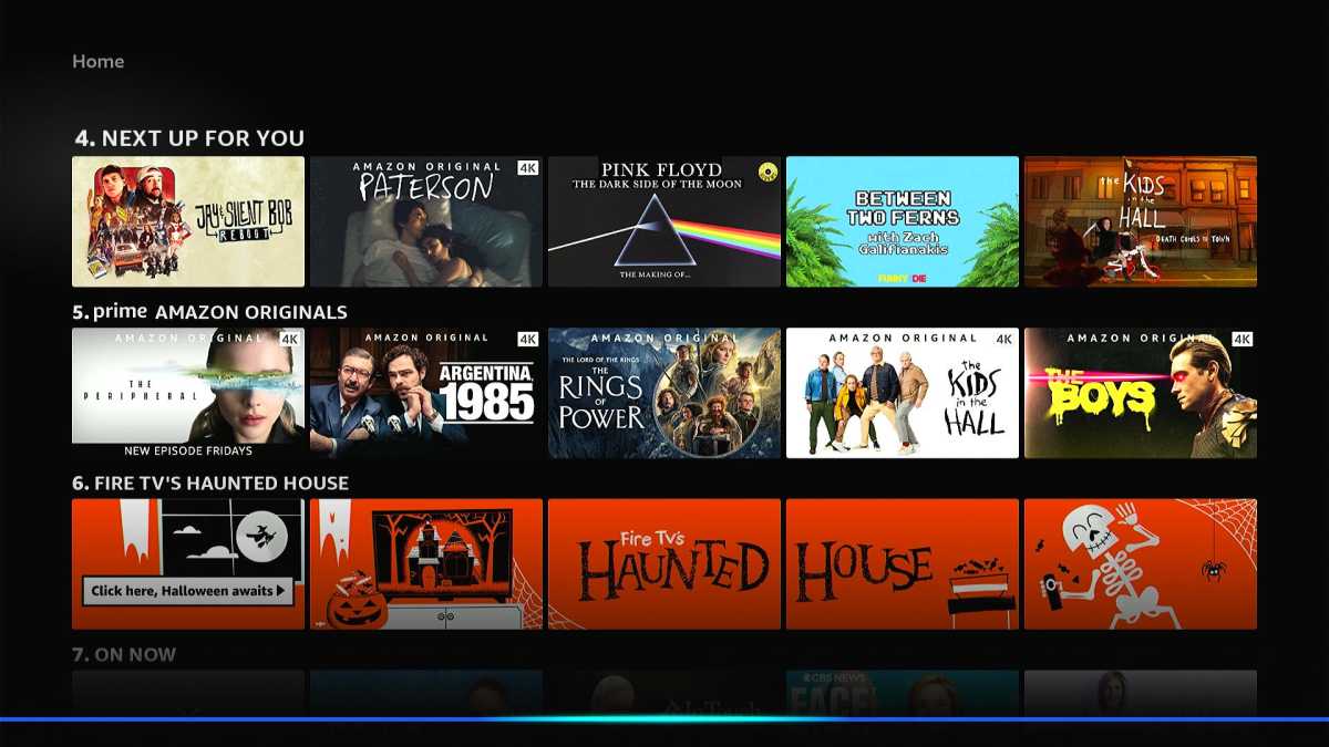 Fire TV Cube voice navigation