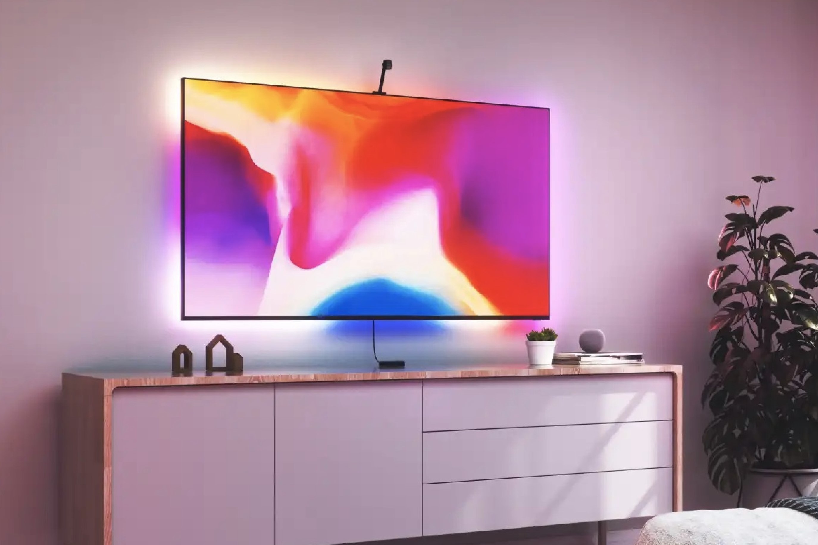 Nanoleaf 4D -- Best responsive TV bias lighting for most people