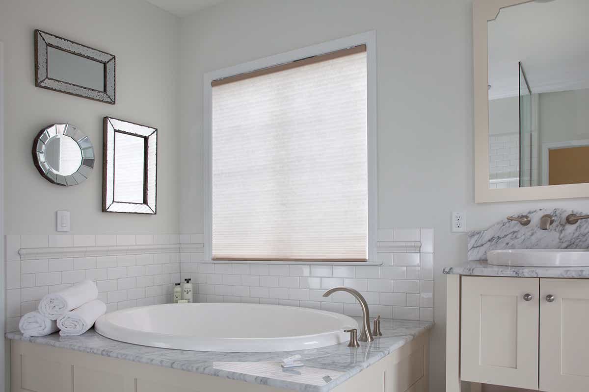 Serena by Lutron motorized shade -- Best cellular smart shade with a DIY option