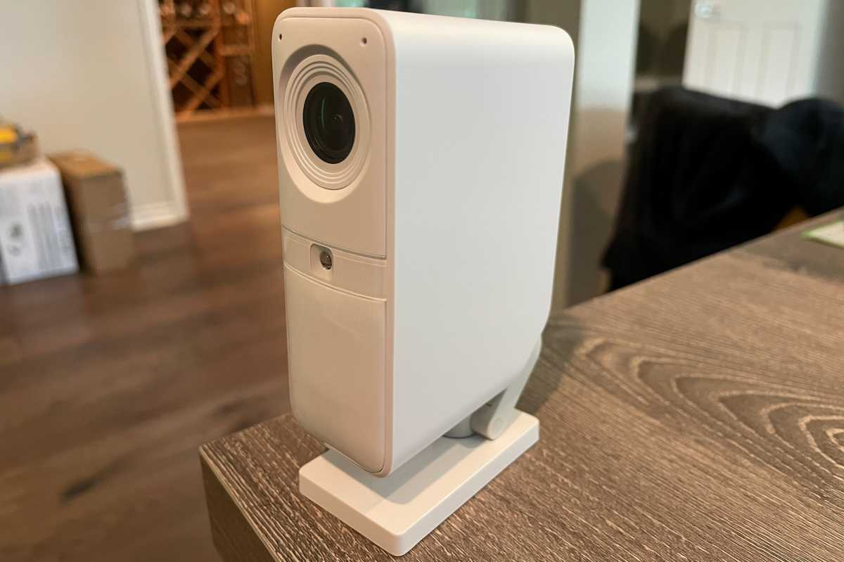 SimpliSafe Smart Alarm Camera on a table