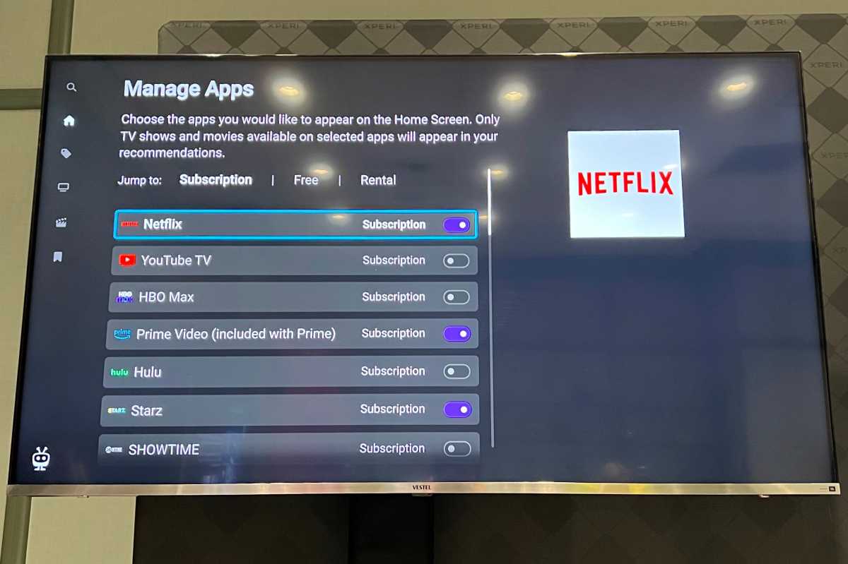 TiVo OS source selection