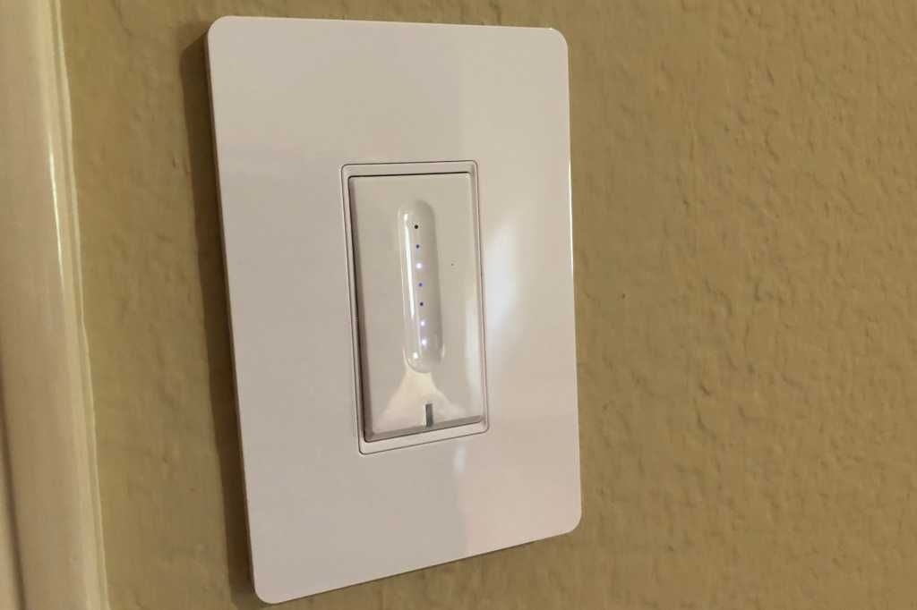 treatlife single pole dimmer installed